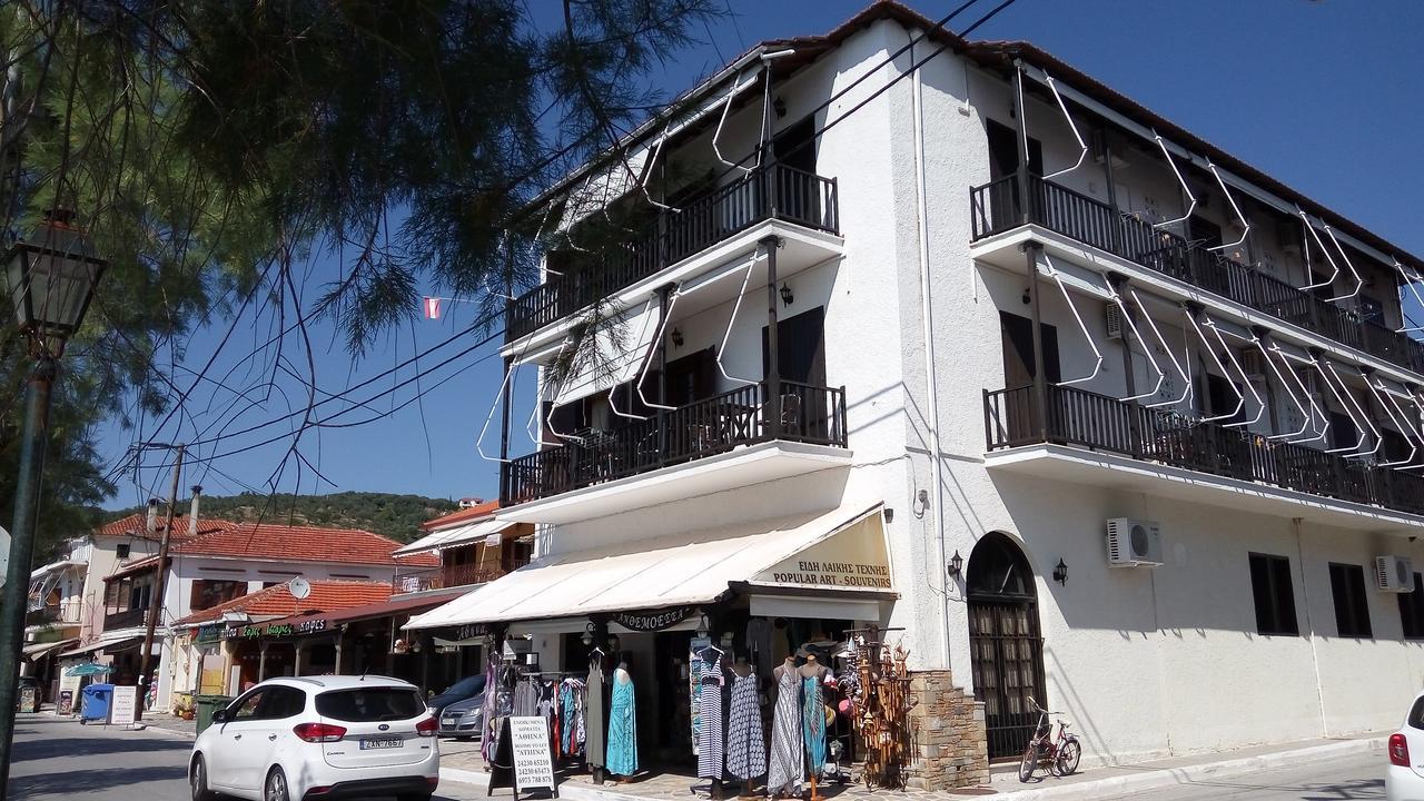 Hotel Athina-Milína Exterior foto
