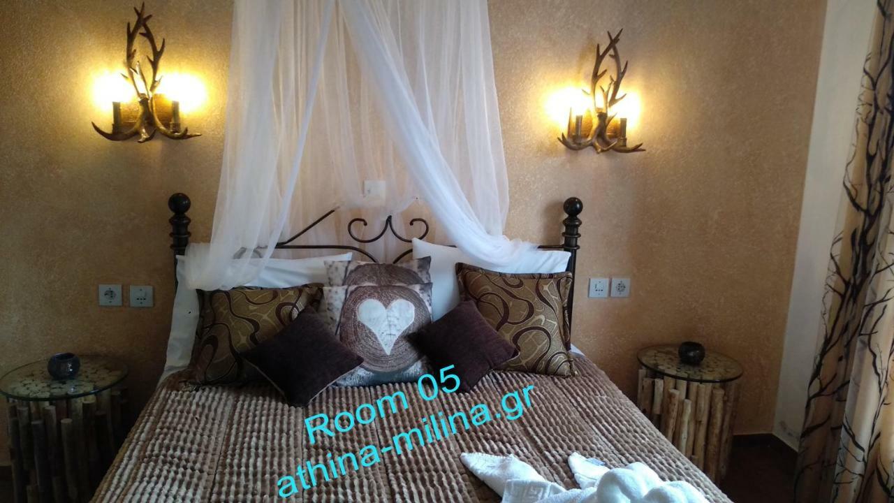 Hotel Athina-Milína Exterior foto